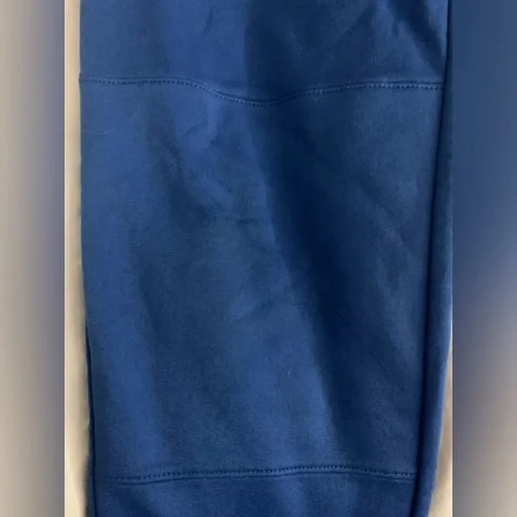 Cat & Jack Kids' Blue and Black Athletic Track Pants with Reinforced Knees - Picture 7 of 12